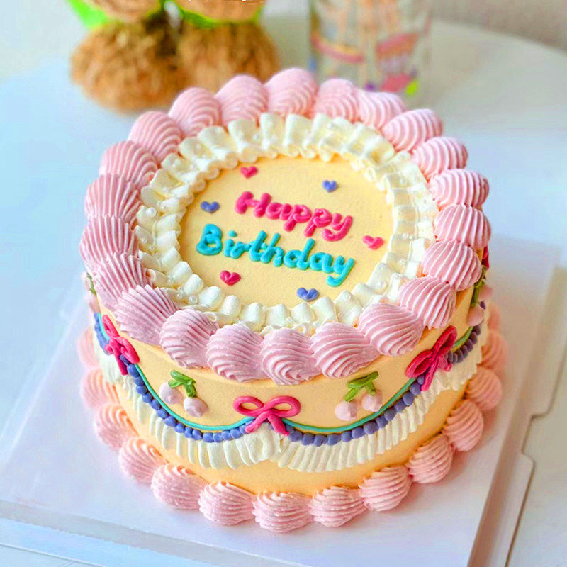 2026仿真手绘定制裱花奶油生日蛋糕模型节日水果蛋糕主题限定,淘宝优惠券,粉丝福利购,淘宝优惠卷