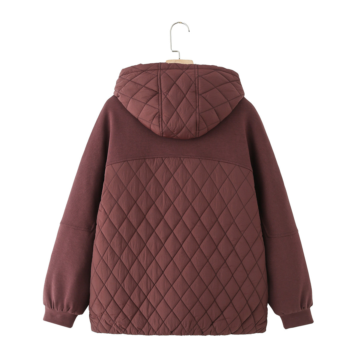 中老年妈妈冬装夹棉加厚棉衣女大码洋气拼接休闲夹克棉服棉袄外套,淘宝优惠券,粉丝福利购,淘宝优惠卷