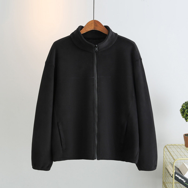 大码中年胖妈妈秋冬开衫卫衣女夹克衫宽松时尚立领奥利绒休闲外套,淘宝优惠券,粉丝福利购,淘宝优惠卷