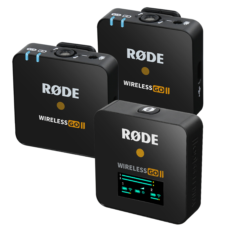 RODE罗德wireless Go II无线麦克风相机手机小蜜蜂领夹式直播收音 - 图3
