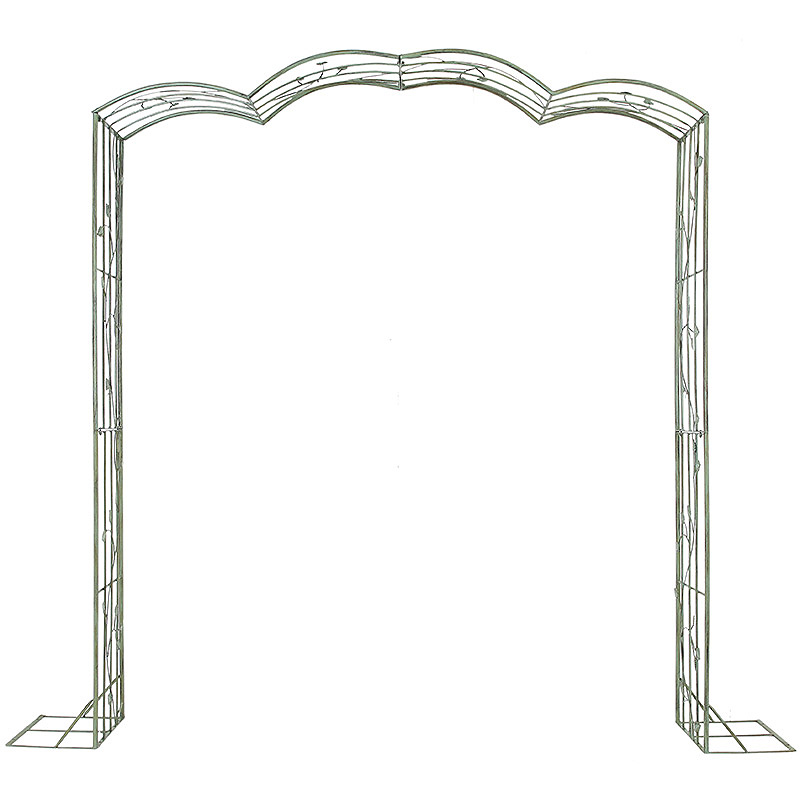 复古铁艺园艺户外鲜花月季拱门 露台花园庭院别墅铁线莲植物爬架 - 图3