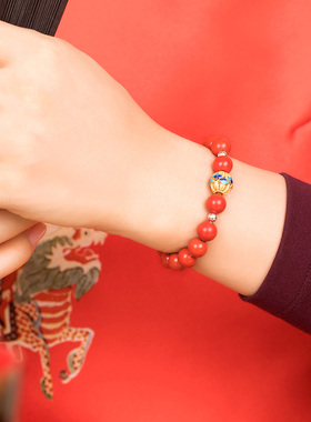 梅朵文创鎏云高含量银礼品银手链