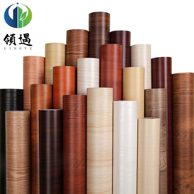 翻新贴纸pvc木纹墙纸柜子