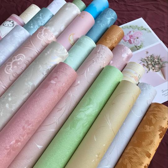 墙纸自粘防水防潮装饰温馨卧室客厅背景墙贴房间壁纸宿舍翻新贴纸