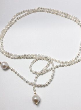 项链巴洛克120cmBOONEE淡水女米