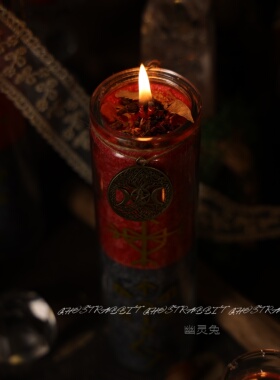 手作印许愿香薰蜡烛