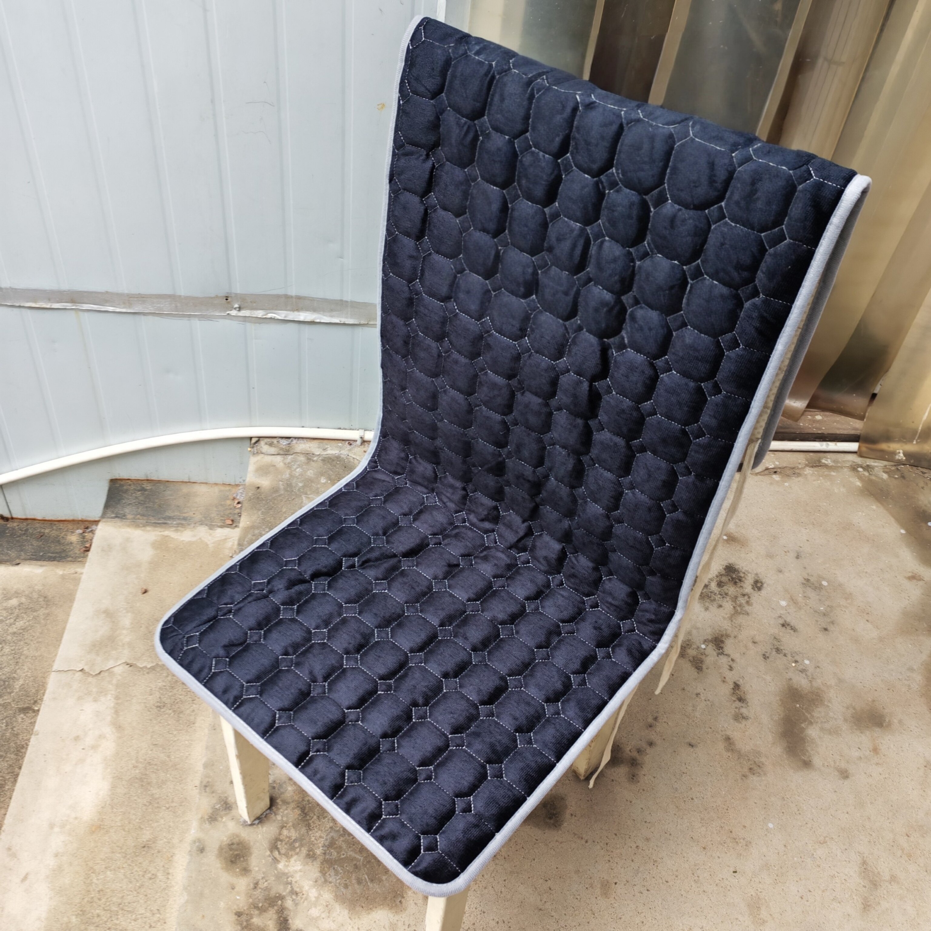 连体款餐椅垫办公椅垫电脑椅垫坐垫靠背连体款