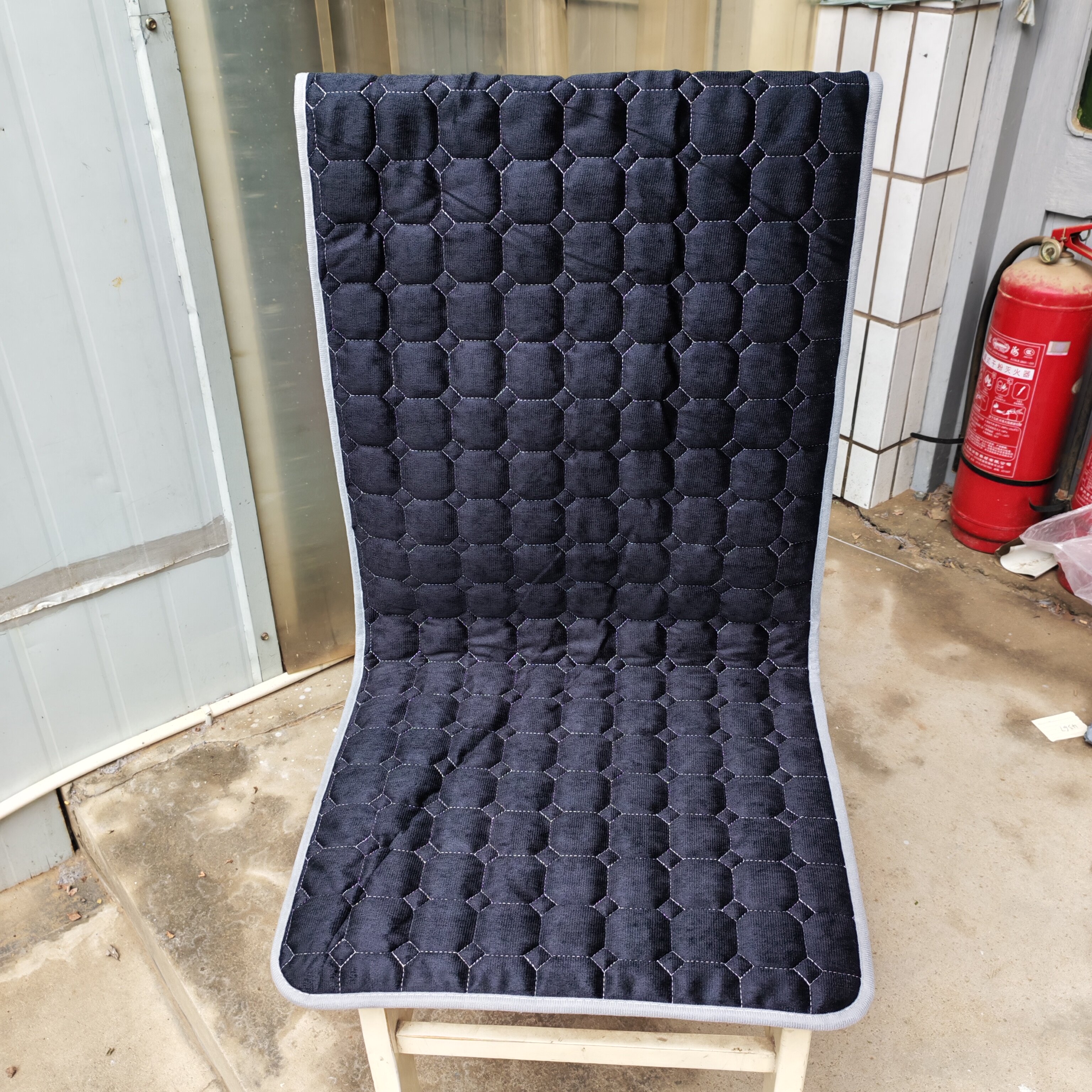 连体款餐椅垫办公椅垫电脑椅垫坐垫靠背连体款