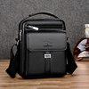 Cowhide business shoulder bag small handbag