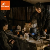 Fire Maple Feast 4 Special Edition Camp 4-5 человек Портативный на открытом воздухе складной складной горшок с диким кулером с 0,8 л.