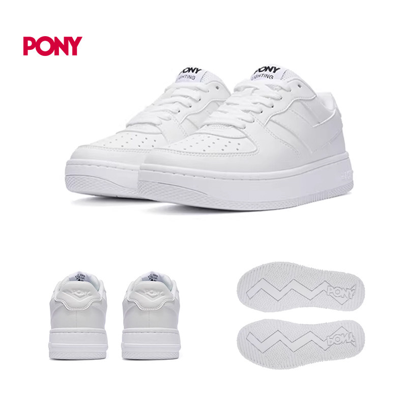 【明星推荐】PONY男女同款板鞋波尼经典厚底小白鞋Lighting休闲鞋,淘宝优惠券,粉丝福利购,淘宝优惠卷