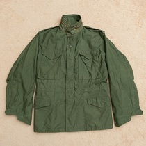 Military version M65 Wind dress SR code 1979 Contract double copper zipped M-65 jacket Amei click the retro