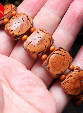 通用橄榄核手工核雕手串