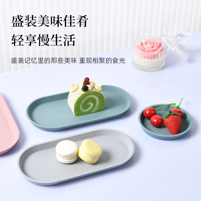 Silicone storage tray dressing table storage tray