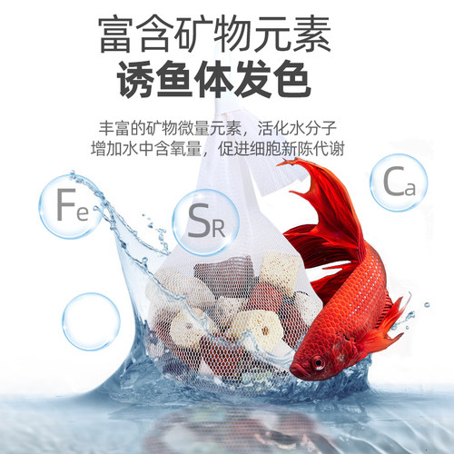 鱼缸过滤材料滤材15合1净水龟缸套装细菌环活性炭玻璃火山珊瑚石 - 图2