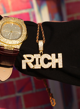 欧美锆石通用百搭挂件饰品吊坠