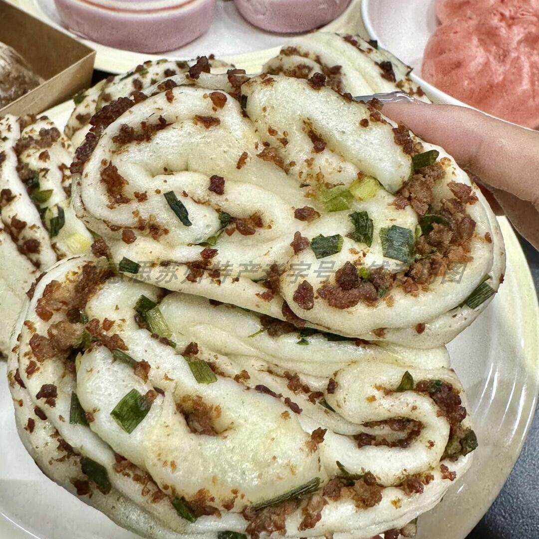 正宗苏州纸皮烧麦卖薄皮苏式蛋黄芝士肉松糯米早餐东官上点代购