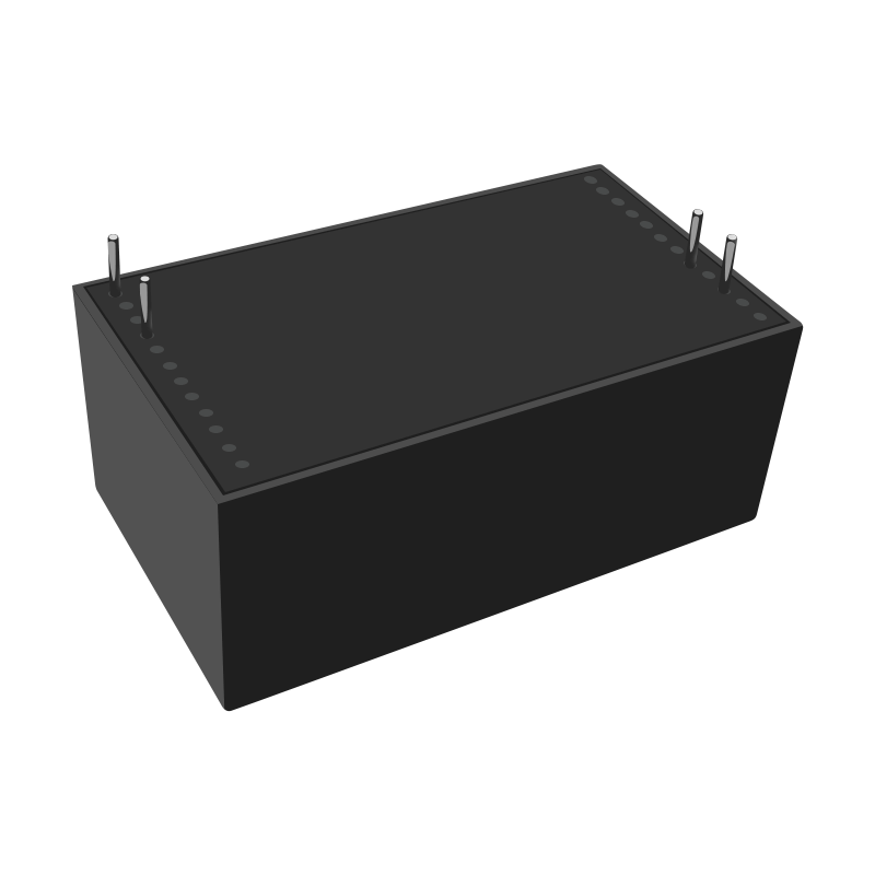 AC-DC隔离12稳压电源模块220V转09氮化镓方案15内置EMC电路40M24V - 图0