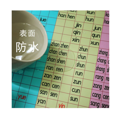小学生一年级声母韵母拼读全表新品拼音字母表汉语拼音音节全表 - 图2