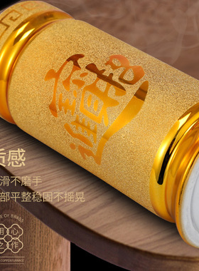 陶瓷香桶家用供佛大号香筒插花家用沙金陶瓷香筒装香的香桶摆件