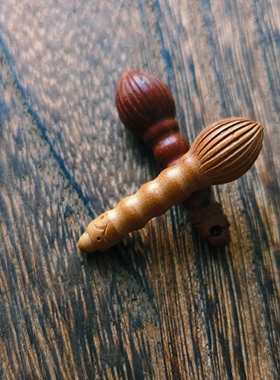 桃木雕刻饰品配件学生高中考试老礼物教师节幼儿园随身戴文昌笔塔