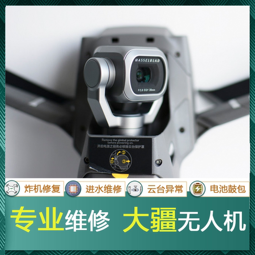 DJI大疆无人机维修御23Pro炸机air2s云台mini3无图传进水专业寄修 - 图0
