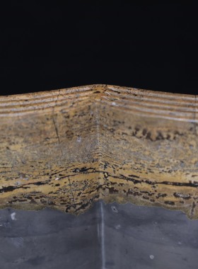 奇石手艺人创意国画书本摆件