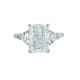 4 carat 925 silver Redion diamond ring