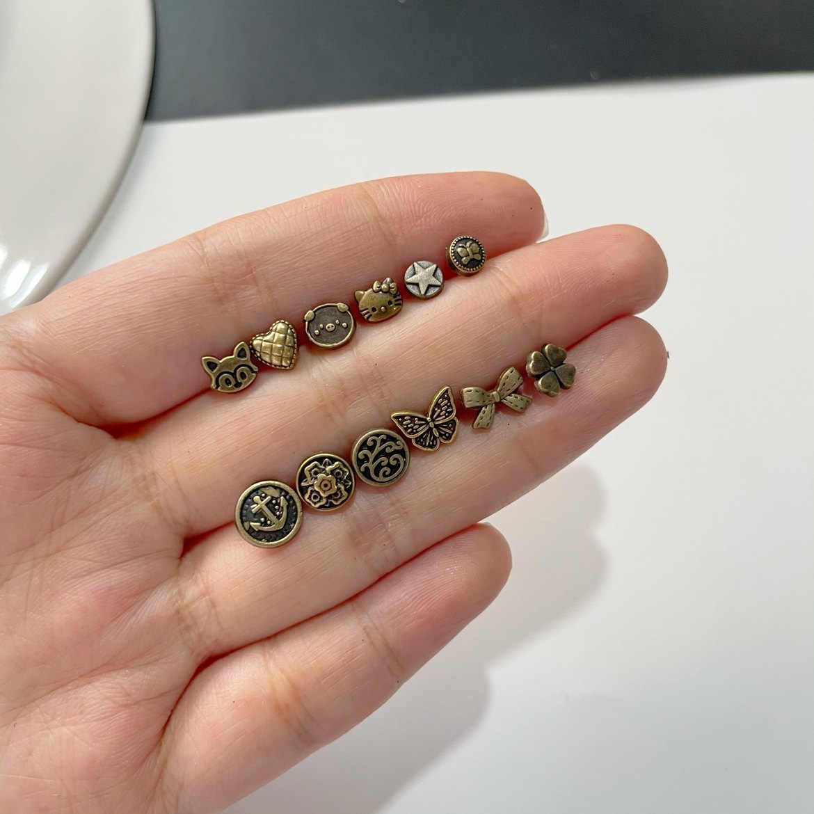 4/5/6/7/8mm复古迷你古铜色船锚纽扣手工diy小布bjd棒针娃衣扣子,淘宝优惠券,粉丝福利购,淘宝优惠卷