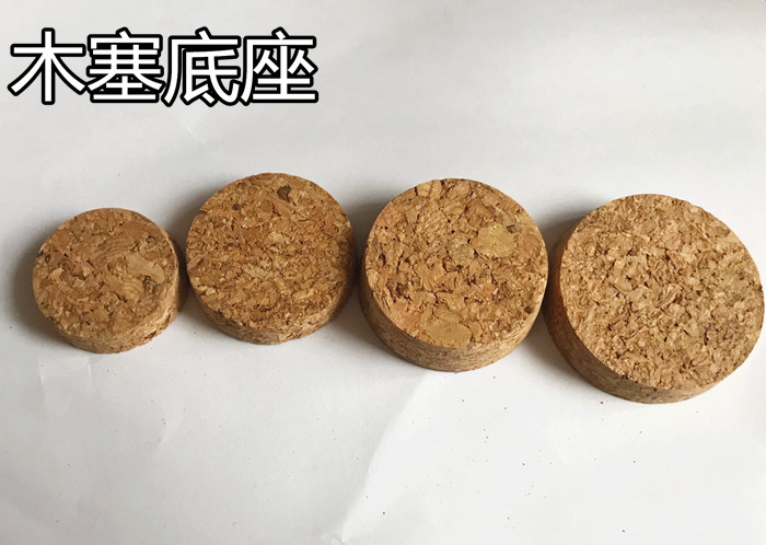 钩针玩偶眼睛底座玩偶站立底座软木塞DIY配件假草坪创意微景观-图0