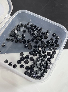 4mm5mm小圆边纽扣 金属迷你脚扣 DIY手工辅料 BJD娃衣装饰扣子
