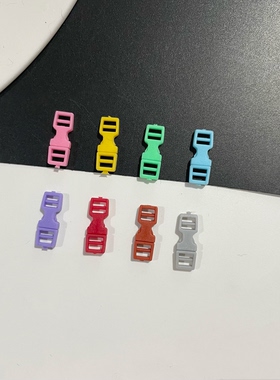 3mm4mm6mm8内径迷你小插扣娃用塑料迷你调节背包子母扣书包扣卡扣