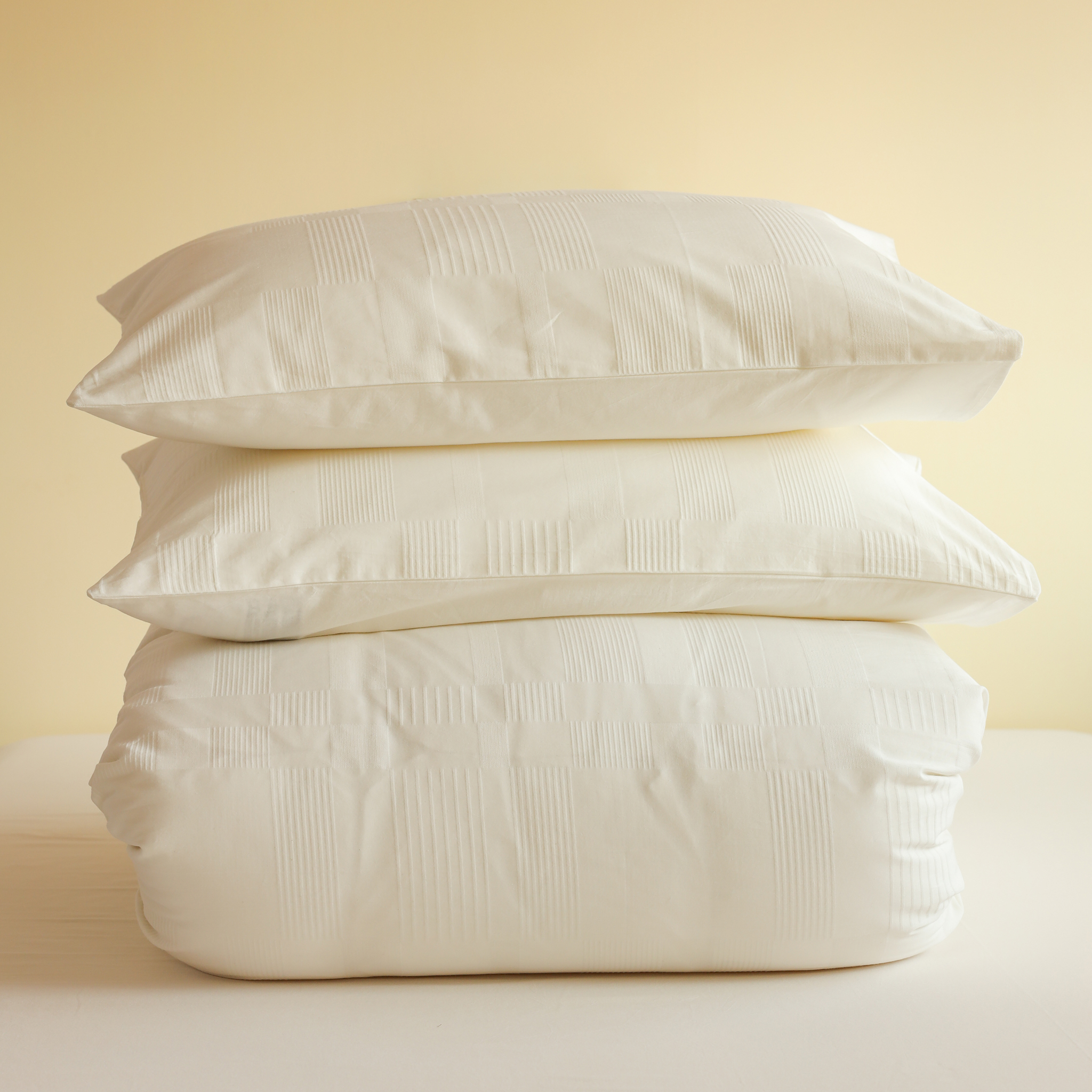 小井家白色四件套纯棉全棉酒店床上用品被套床单套件定制英国民宿 - 图3