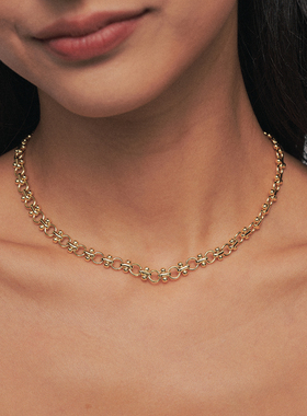 A Ray of Sunlight25秋冬埃及系列沙漠绿洲金属素链项链百搭叠戴