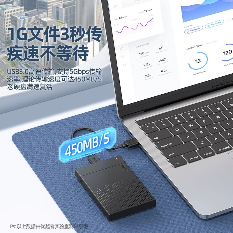 优秀移动硬盘盒子2.5英寸外接typec机械固态sata笔记本usb通用ssd - 图0