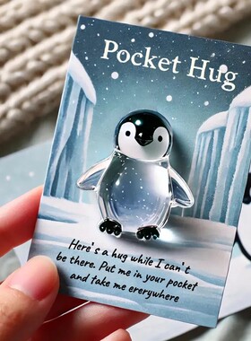 爆款 Pocket Hug Turtle Pocket 拥抱乌龟情感卡片