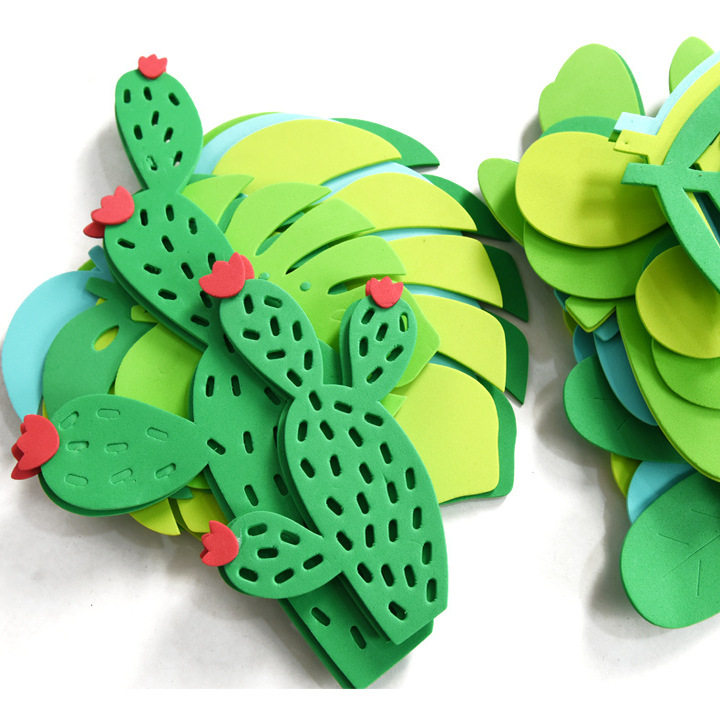 春天环创北欧树叶泡沫动物幼儿园立体布置墙贴学校教室布置装饰,淘宝优惠券,粉丝福利购,淘宝优惠卷