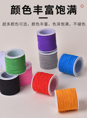 佛珠手串绳包芯弹力线文玩线皮筋松紧线耐磨进口弹力芯手工串珠绳