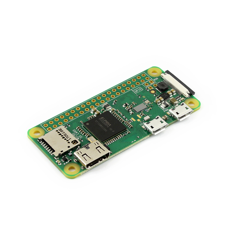 微雪 树莓派Raspberry Pi Zero W pi0 板载WiFi/蓝牙 带排针套件 - 图0