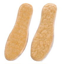 皮毛一体羊羔绒鞋垫5双装