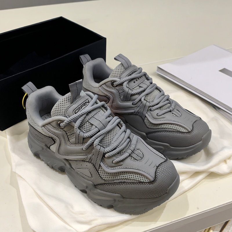 男鞋2025秋季新款跑步鞋潮牌运动鞋青少年高级感厚底老爹鞋休闲鞋,淘宝优惠券,粉丝福利购,淘宝优惠卷