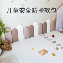 Soft bag wall stickers for childrens room anti-crash patch home tatami headboard game wall stickers photo wall Wall Gear Plate