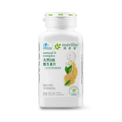 安利维生素B纽崔莱天然B族维生素片7种B族复合维生素叶酸钙正品 - 图3