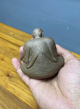 达摩祖师线香香插底座禅意茶宠