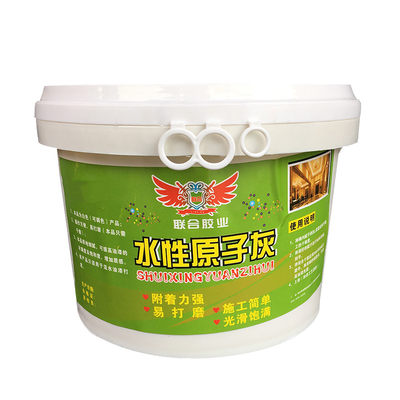 水性原子灰腻子木器白色可调腻子家具制作补土易刮平环保批墙4kg 虎窝淘