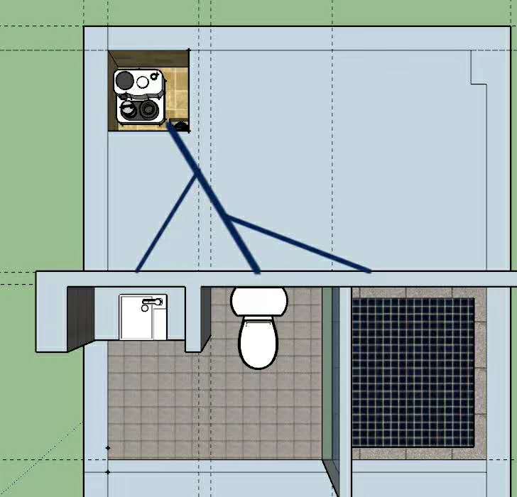 军格污水提升泵站商用地下室无阻塞式马桶污水提升器compli300E - 图1