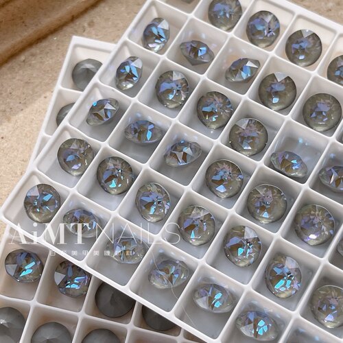 新款奥地利进口1088水晶典雅系列尖底圆形180钻球美甲DIY堆钻 - 图0
