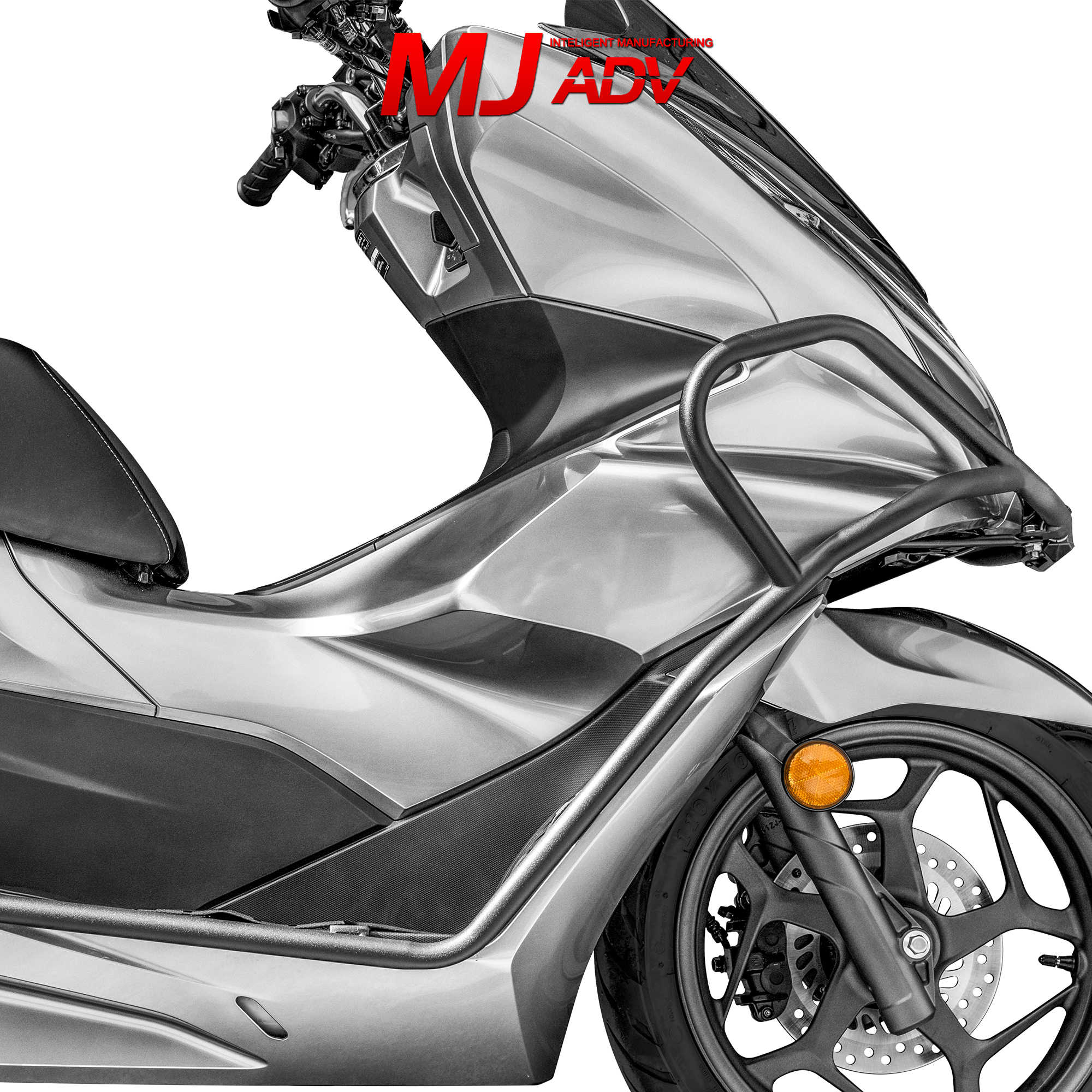 魅力的な Bikers バイカーズ 純正ハンドル用 ブレース ブルー Pcx Pcx150 Pcx160 21 H0263 Blu Qdtek Vn