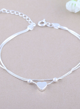 999纯银银手链女手串小众流苏