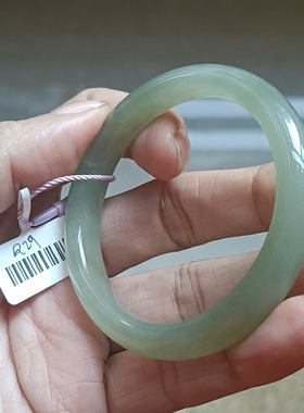 商场撤柜天然和田玉冰晴手镯玉镯子 带国家官方证书保真品礼物q29